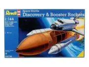 REVELL GERMANY 1/144 Space Shuttle Discovery w/Booster Rockets Model Kit RMG4736