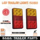 2x Led Trailer Tail Lights Lamp Truck Caravan Ute Stop Indicator 12 VOLT ADR 4WD