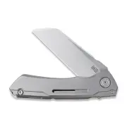 WE Knife Mini Buster Frame Lock 2003A Knife CPM 20CV Steel Gray Titanium