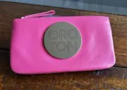 Oroton Transcendent Clutch Wallet Silver Hardware Large- Watermelon Brand NEW