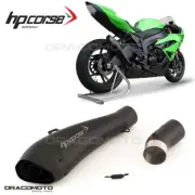 KAWASAKI ZX-6R 600 2013 2014 Exhaust HP CORSE Black HYDROFORM