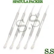 5 Pieces SPATULA PACKER Dermatology Podiatry Surgical Instrument