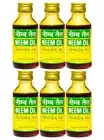 6 Bottles of 100ml each Pure Neem Oil Ashwin Pharme