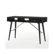 Modern Furniture RANIA Study Desk Console 120cm - Black Ash