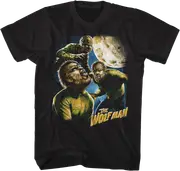 Three Wolf Moon Wolf Man T-Shirt