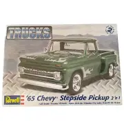 Revell 1/25 Scale 1965 Chevrolet Stepside Pickup Truck 2'n1 Model Kit #85-7210