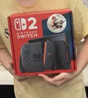 Nintendo Switch 2 Console Mario Kart World Bundle + Camera In Hand