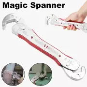 Adjustable Wrench Spanner Universal 9-45mm Quick Snap Grip Multifunction Tool
