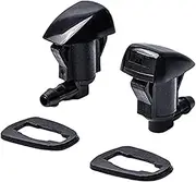2 Pack Car Windshield Washer Wiper Water Jet Spray Nozzle Windscreen Washer Jets，for Toyota for Avensis T25 2003-2008