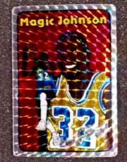 Magic Johnson Prism Jewel Vending Sticker
