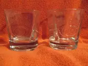 Pair of Jack Daniels Old No. 7 Whiskey 5 OZ GLASSES NEW