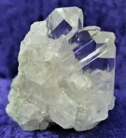CLEAR QUARTZ CRYSTAL CLUSTER 67.06g - Energy Amplification, Clarity, Healing