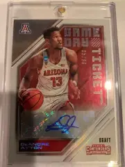 2018-19 Contenders Draft Game Day Ticket RC Auto DeAndre Ayton Suns Arizona /99