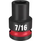 Milwaukee 49-66-6201 Impact Duty 1/2 Drive 7/16 Standard 6 Point Socket
