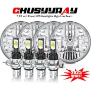 4PCS DOT 5 3/4" 5.75" LED Headlights Hi/Lo Beam for Chevrolet Corvette C1 C2 C3 (for: Chevrolet)