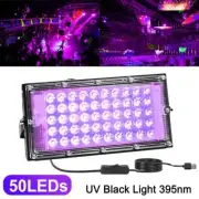 50LED UV Black Light, Powerful UV Spotlight, IP66, 395nm UV Lamp