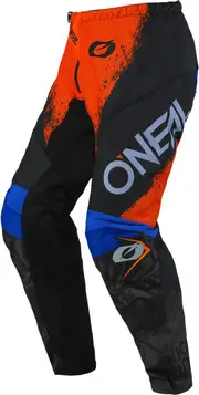 ONeal Element Shocker S25, textile pants , color: Black/Orange/Blue , size: 30