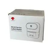 phomemo M110 Label Maker Machine Portable Bluetooth Thermal Printer White