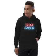 gamers beat saber virtual reality pc game oculus quest Kids Hoodie for gaming