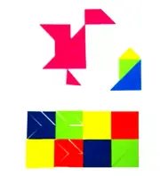 Tangram Plastic Puzzle 28p Maths Games Teacher Resources for Kids Learning