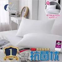 在飛比找momo購物網優惠-【ISHUR伊舒爾】台灣製造 3M吸濕排汗技術透氣抗菌枕1入