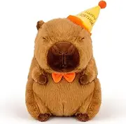 Wanwu World Birthday Hat Capybara Stuffed Animals