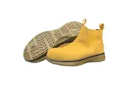 Wolverine Rigger Romeo Elastic Chelsea Steel Cap Safety Boots Shoes - Wheat