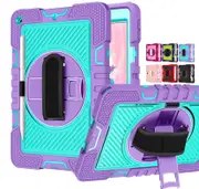 iPad 9th Gen 10.2'' Kids Shockproof Stand Case Protective Cover w/ Strap