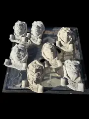 Handmade Cement Seven Deadly Sins