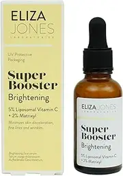 Face Brightening Serum, Vitamin C and Matrixyl Serum, Super booster Brightening Face and Neck Serum, Minimize Skin Discoloration and fine lines, Anti Wrinkle 30 ml