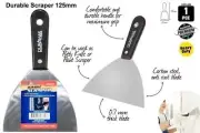 Scraper Putty Knife Steel Spatula Wall Scraper Paint Clean Blade Tool 125mm
