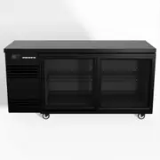 Skope BackBar 2 Glass Sliding Door SlimLine Fridge