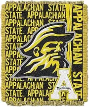 NCAA Appalachian State Mountaineers 48 x 60-Inch Double Play Jacquard Triple Woven Throw