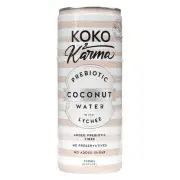 Koko and Karma Coconut Water - Prebiotic Lychee | 250g / Prebiotic Lychee