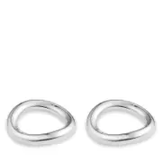 Christofle Vertigo Napkin Rings, Set of 4