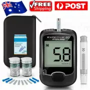 Blood Glucose Monitor Diabetes Testing Kit Blood Sugar Meter w/50 Test Strips