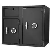 Barska AX13316 Two Lock Keypad Depository Safe