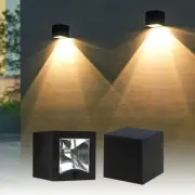 Solar Wall Lights Outdoor, Dusk to Dawn Solar Sconce Light IP65 Waterproof LE...
