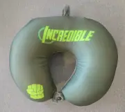 Miniso Marvel Incredible Hulk 2-in-1 U-Shaped Neck & Green Fist Throw Pillow