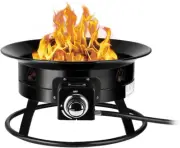 Portable Propane Fire Pit, Outdoor Gas Fire Bowl for RV Camping Backyard Party,