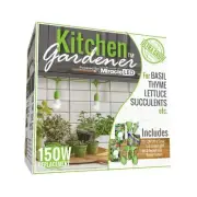 Kitchen Gardener 2-Socket LED Grow Light Bulb Kit with Full Spectrum Daylight...