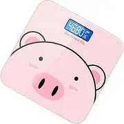 Electronic Body Scale, Digital Weight Scale, Smart Bathroom Scale, USB Charging Weighing Scale, Cartoon Body Scale for Women, Accurate Bathroom Scale, Automatic Weighing Scale, Women's Weight Scale