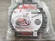 NEW Chef Tony Greaseless Griller MEDIUM FITS MOST 10 INCH PANS