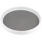 12 Inch Non-Skid Rotating Storage Tray Spice Rack Turntable for Kitchen Cabinet