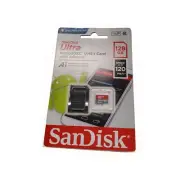 SanDisk Ultra 128GB microSDXC UHS-I Card with Adapter