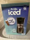 Mr. Coffee Iced Coffee Maker with 22oz Reusable Tumbler and Coffee Filter NEW!