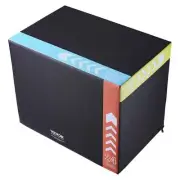 VEVOR 3 in 1 Plyometric Jump Box, 30/24/20 Inch Foam Plyo Box, Platform & Jum...
