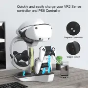 For PlayStation 5 PS VR2/PS5 Controller Charger Stand Fast Charging Station Dock