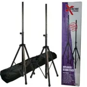 Xtreme Speaker Stands with Carry Bag 35mm Diameter 50kg Capacity (Pair) SS252
