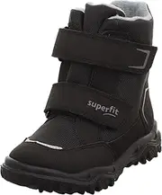 [Superfit] Boys Husky Warm Lined Snow Boots, Black Light Grey 0000, 35 EU Weit